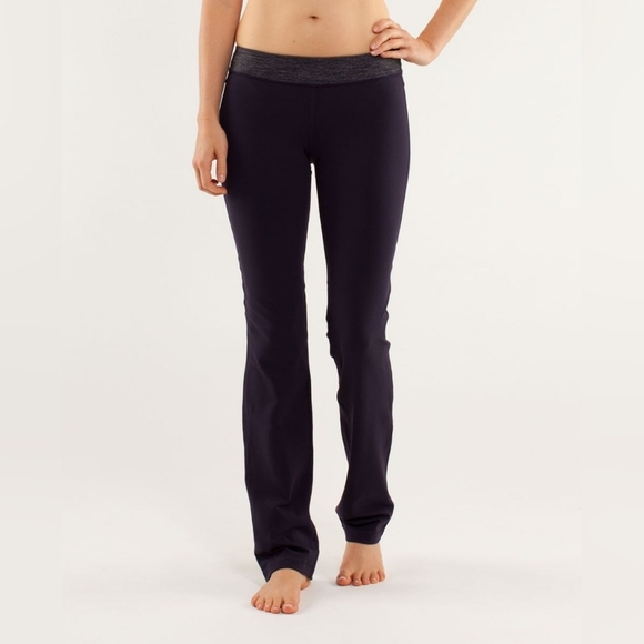 Lululemon Split Set Pant, Color Black Swan Size 4 - Picture 1 of 16